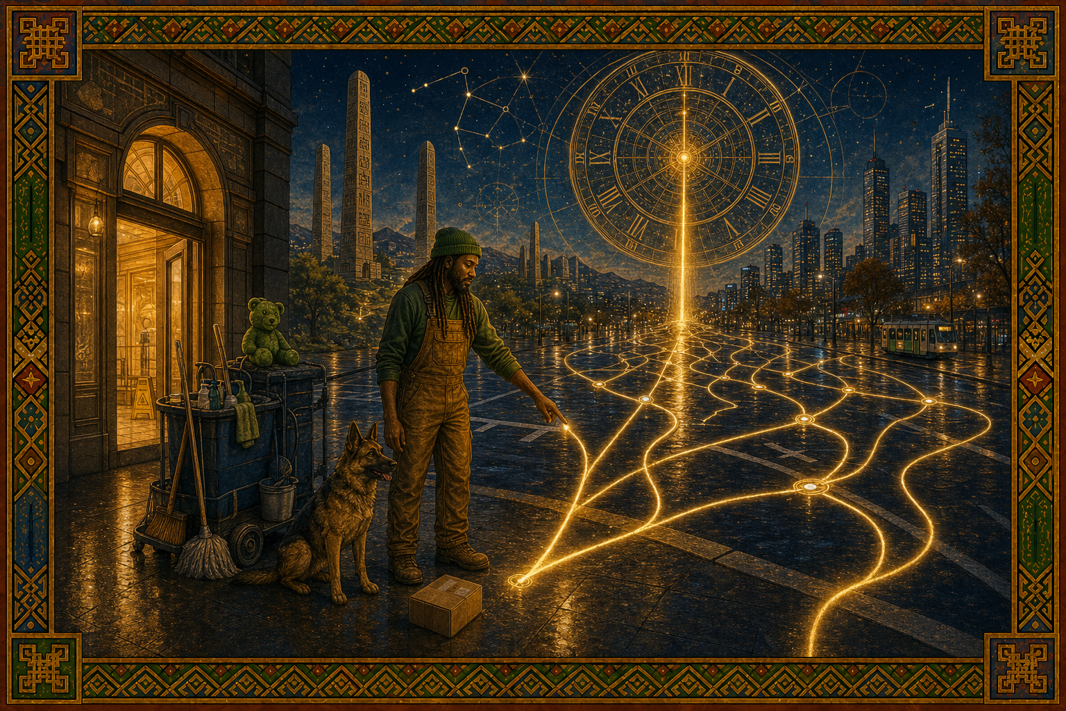 Illuminated plate for 2026-08-15
